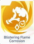 Blistering Flame Corrosion